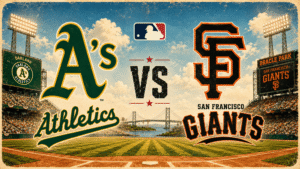 A's and Giants Clash