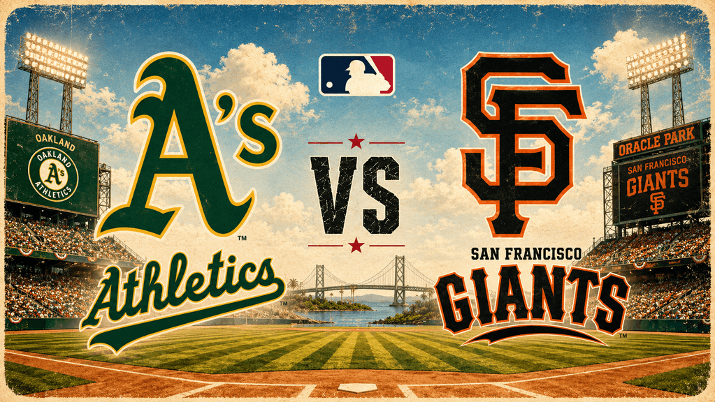 A's and Giants Clash